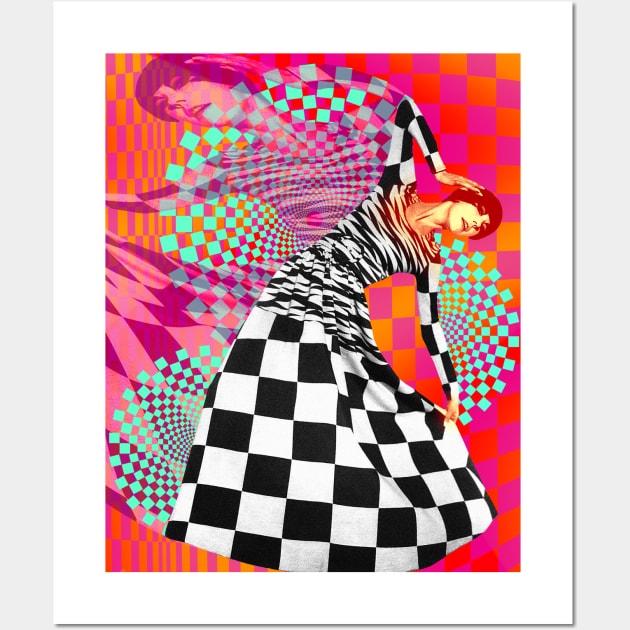 60s Supermodel Peggy Moffat Wall Art by Dez53